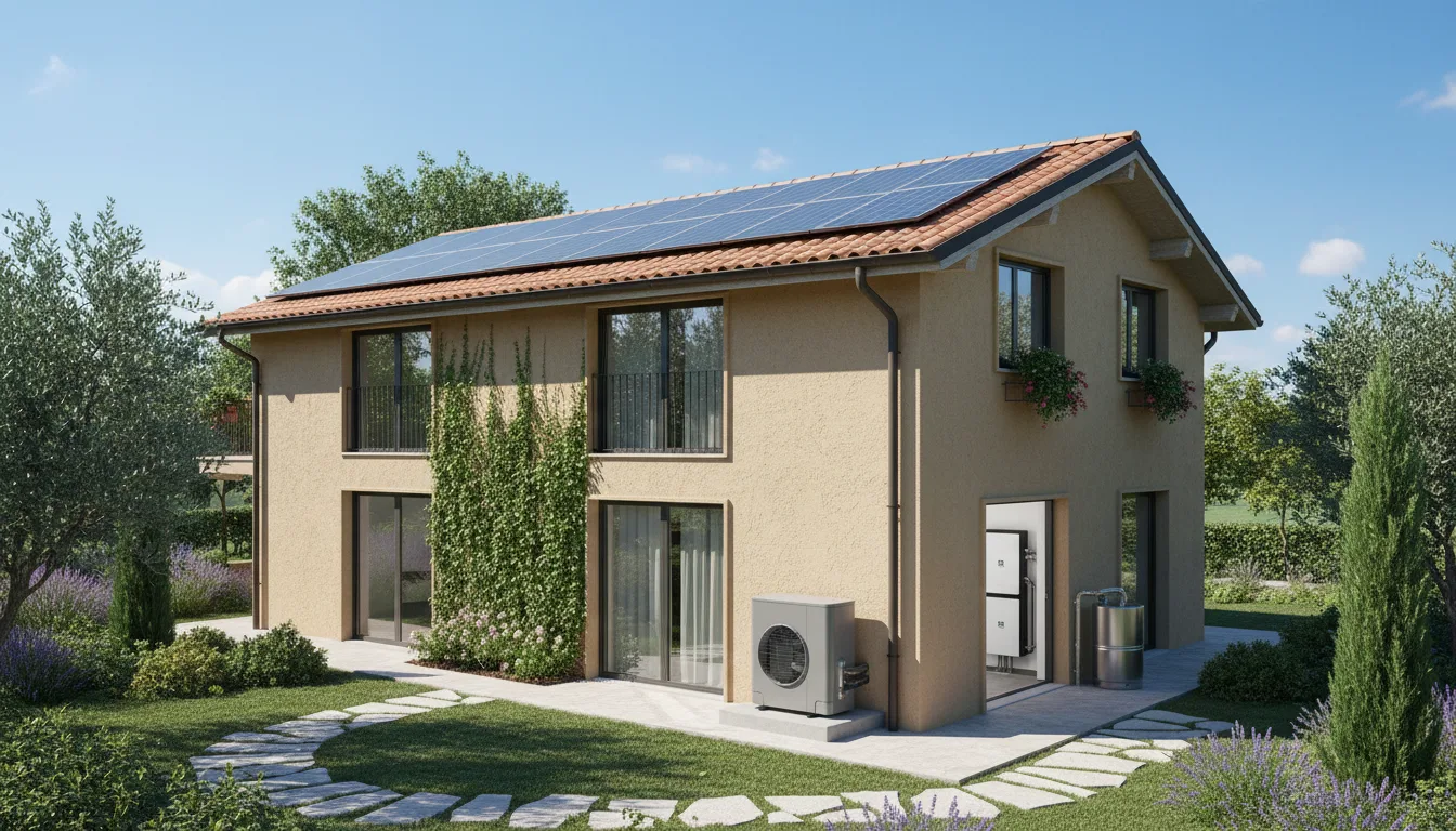 Riqualificare casa: fotovoltaico, pompa di calore e involucro