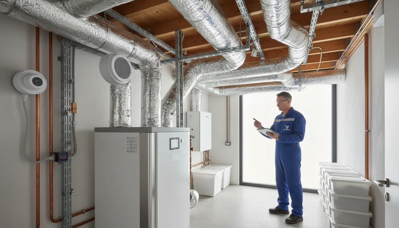 Unità di ventilazione meccanica controllata con recupero di calore