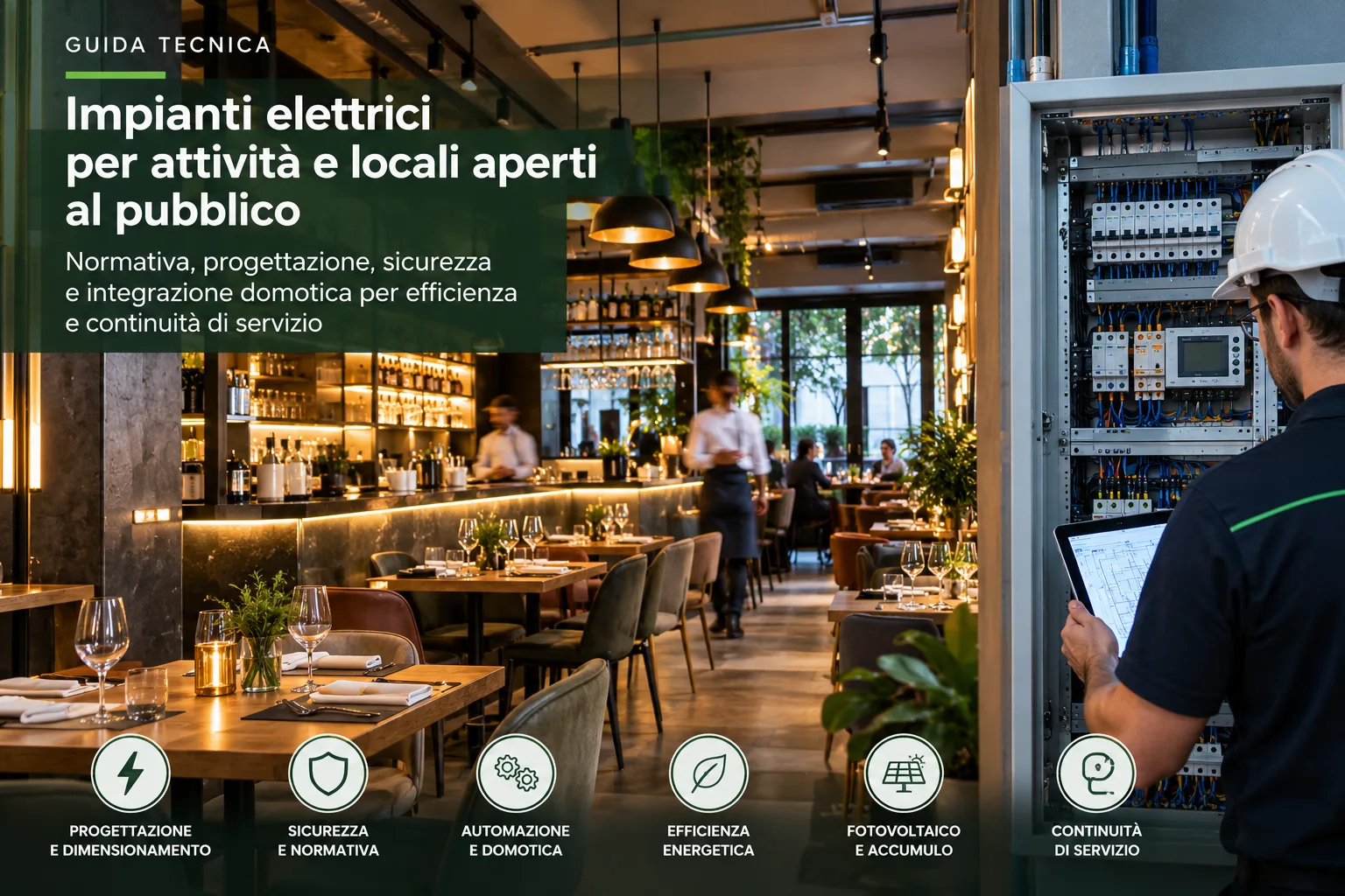 Impianti elettrici industriali e per attività